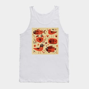 Red Beach Tank Top